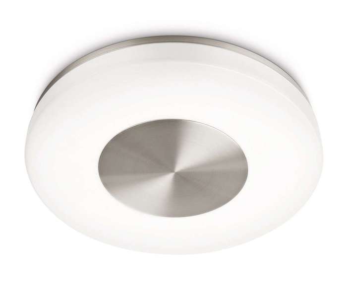 LAMPA SUFITOWA 1X40W NIKIEL BEACH - 320701716 - PHILIPS ŹRÓDŁA