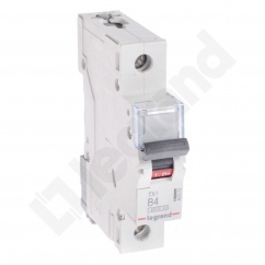 WYŁĄCZNIK NADPRĄDOWY B 4A 1 POLOWY CHARAKTERYSTYKA B S301 - 403352 - LEGRAND