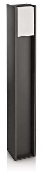 SŁUPEK OGRODOWY 1X14W ANTRACYT BRIDGE - 163549316 - PHILIPS ŹRÓDŁA