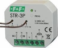 STEROWNIK ROLET 8A 230V AC DO PUSZKI FI60 STR - STR-3P - F&F