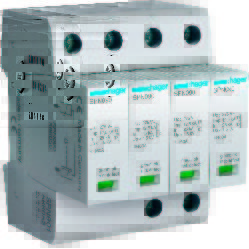 OGRANICZNIK PRZEPIĘĆ 4P MOV T1+T2, 12,5 KA, TN-S SPD - SPN901 - HAGER - BERKER