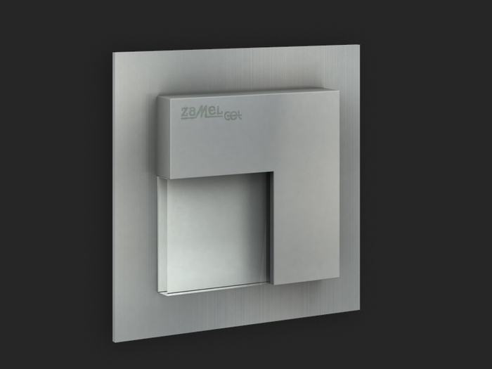 OPRAWKA ŚCIENNA PUNKTOWA P/T 1.1W IP20 230V ALUMINIUM BAR. B.ZIMNA TIMO Z.RAM. 07-221-11 - LED10722111 - ZAMEL