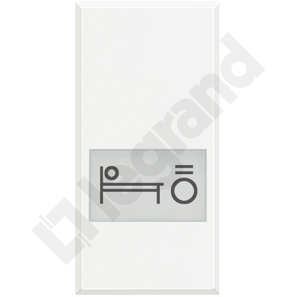 KLAWISZ "LAMPKA NOC" 1M BIAŁY AXOLUTE - HD4921BL - LEGRAND