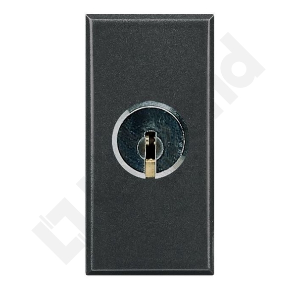 ŁĄCZNIK POJEDYNCZY 16A Z KLUCZYKIEM 1M ANTRACYT AXOLUTE - HS4012 - LEGRAND