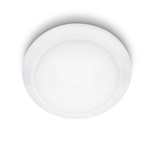 OPRAWA DOMOWA PLAFONIERA LED 6W IP20 2700K 480LM Z ŹRÓDŁEM EEL=A+ CINNABAR WHITE - 333613116 - PHILIPS ŹRÓDŁA
