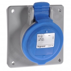 GNIAZDO TABLICOWE 16A 2P+Z 230V IP44 P17 TEMPRA PRO - 555184 - LEGRAND