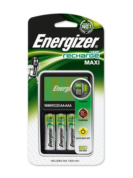 ŁADOWARKA MAXI + AKUMULATORY AA/4SZT 2000MAH POWER PLUS - 321401 - ENERGIZER
