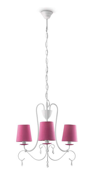 OPRAWA WISZĄCA 3X40W FUKSJA PRINCESS - 415942816 - PHILIPS ŹRÓDŁA