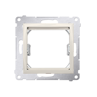 ADAPTER (PRZEJŚCIÓWKA) NA OSPRZĘT STANDARDU 45X45 MM KREM SIMON 54 - DA45.01/41 - KONTAKT SIMON