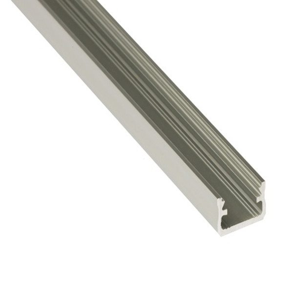PROFIL ALUMINIOWY NATYNKOWY DO TAŚM LED DŁUGOŚĆ 202CM SZEROKOŚĆ 1,6CM SREBRNY ANODOWANY PL-NTA-202-SA - 912121 - POLTRONIC