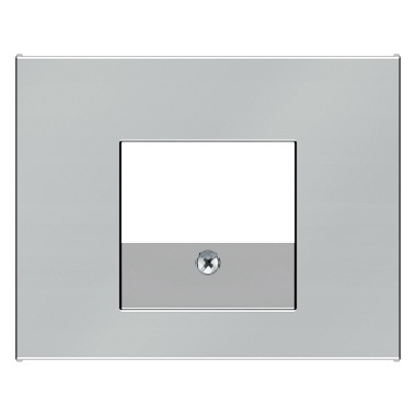 ELEMENT CENTRALNY DO GNIAZDA TAE I GŁOSNIKOWEGO STAL SZLACHETNA NIERDZEWNA K.5 - 10357004 - HAGER - BERKER