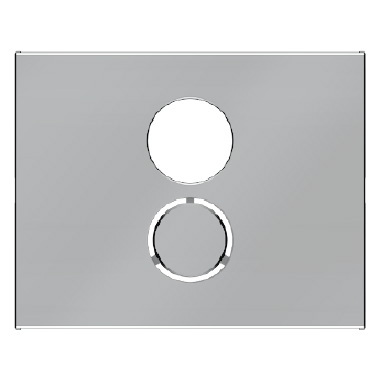 ELEMENT CENTRALNY DO GNIAZDA GŁOŚNIKOWEGO STAL SZLACHETNA NIERDZEWNA K.5 - 11847004 - HAGER - BERKER