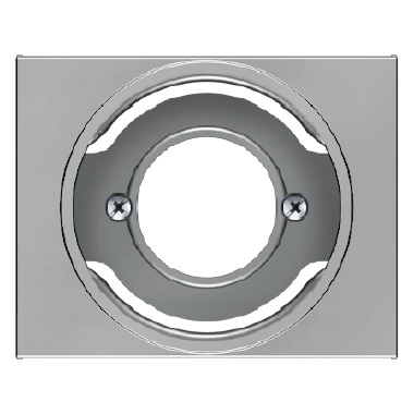 ELEMENT CENTRALNY DO SYGNALIZATORA ŚWIETLNEGO E14 STAL SZLACHETNA LAKIEROWANA K.5 - 11677004 - HAGER - BERKER
