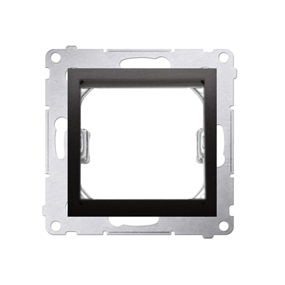 ADAPTER (PRZEJŚCIÓWKA) NA OSPRZĘT STANDARDU 45 × 45 MM ANTRACYT SIMON 54 - DA45.01/48 - KONTAKT SIMON