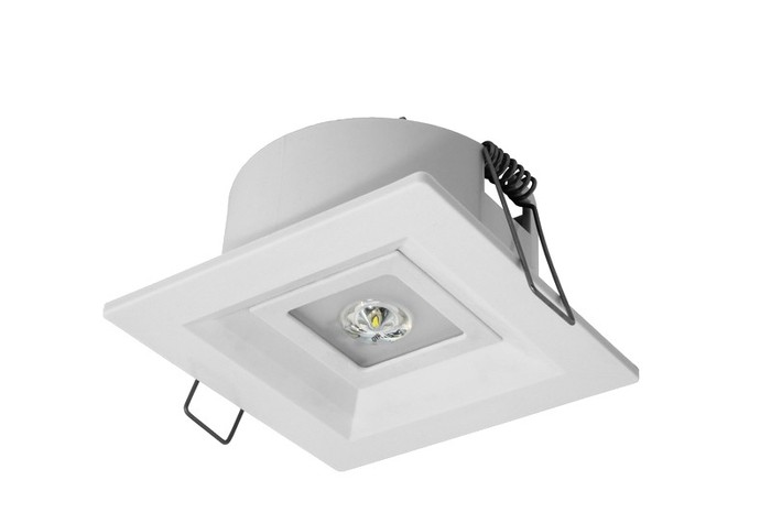 OPRAWA AWARYJNA LED 3W 1H JEDNOZADANIOWA IP20 BIAŁA LOVATO P ECO LED - LVPO/3W/E/1/SE/X/WH - AWEX SPK