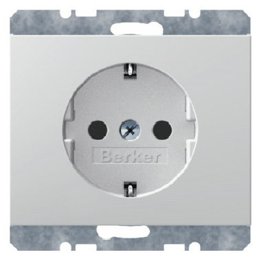 GNIAZDO SCHUKO BIAŁY K.1 - 47157009 - HAGER - BERKER
