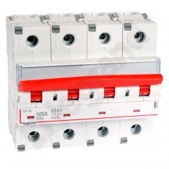 ROZŁĄCZNIK IZOLACYJNY 100A 4-POLOWY FRX 404 - 406546 - LEGRAND
