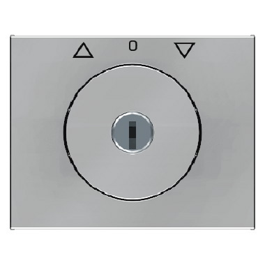 ELEMENT CENTRALNY Z KLUCZYKIEM DO ŁĄCZNIKA ŻALUZJOWEGO OBROTOWEGO STAL SZLACHETNA NIERDZEWNA K.5 - 10797204 - HAGER - BERKER