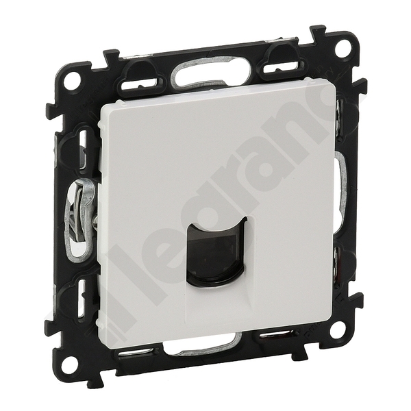 GNIAZDO 1XRJ45 KAT.6 UTP BIAŁE VALENA LIFE - 753142 - LEGRAND