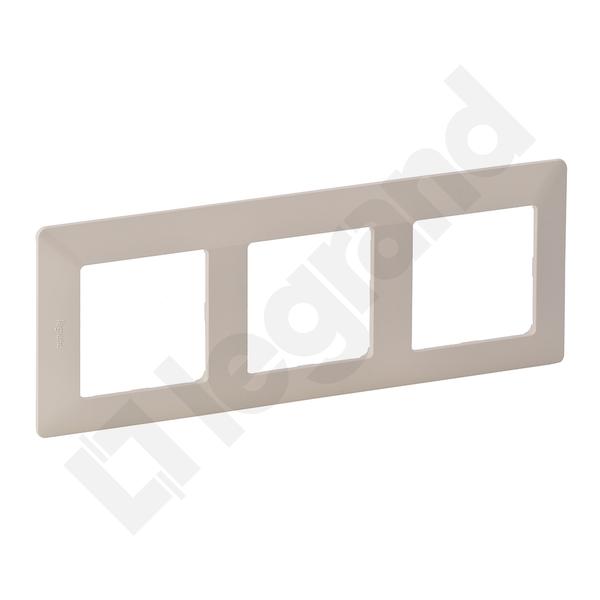 RAMKA POTRÓJNA KREMOWA VALENA LIFE - 754043 - LEGRAND