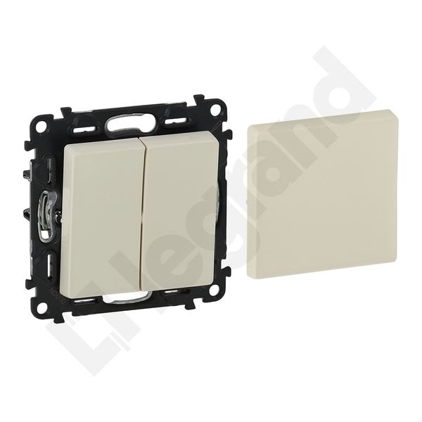 ŁĄCZNIK WIELOFUNKCYJNY KREMOWY 10 AX - 250 V~ VALENA LIFE - 752221 - LEGRAND