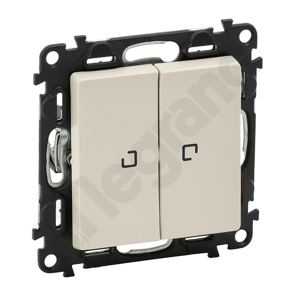 ŁĄCZNIK ŚWIECZNIKOWY PODŚWIETLANY KREMOWY 250 V~ VALENA LIFE - 752228 - LEGRAND