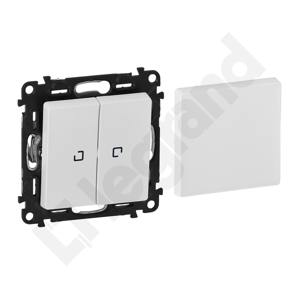 ŁĄCZNIK WIELOFUNKCYJNY PODŚWIETLANY BIAŁY 250 V~ VALENA LIFE - 752122 - LEGRAND