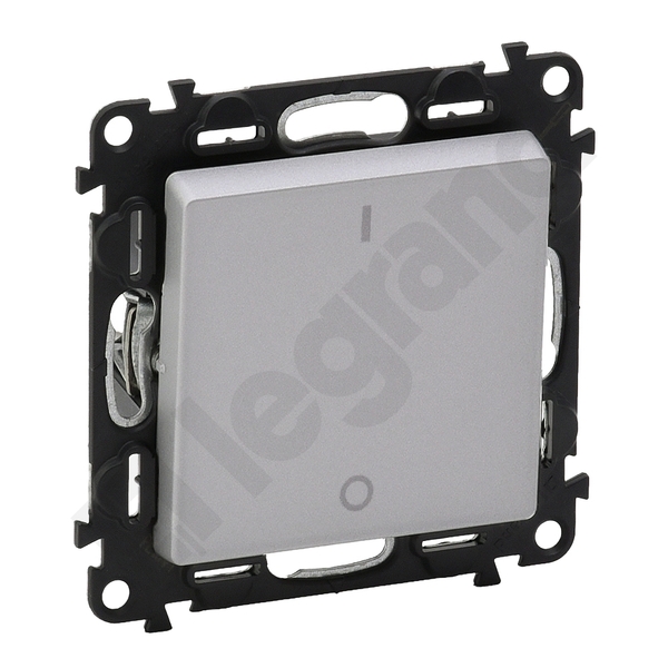 ŁĄCZNIK DWUBIEGUNOWY ALUMINIUM 16 AX - 250 V~ VALENA LIFE - 752302 - LEGRAND