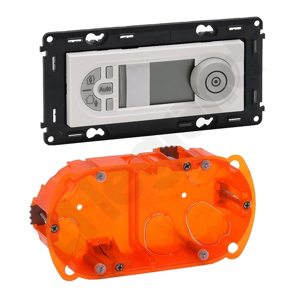 TERMOSTAT PROGRAMOWALNY BIAŁY VALENA LIFE - 752135 - LEGRAND