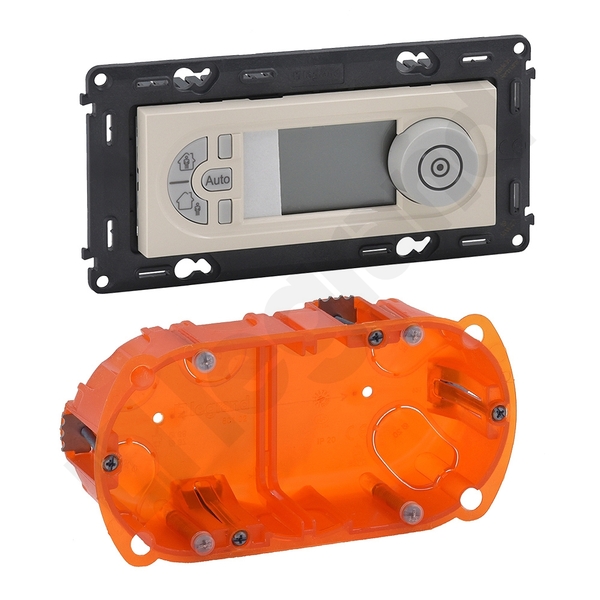 TERMOSTAT PROGRAMOWALNY KREMOWY VALENA LIFE - 752235 - LEGRAND