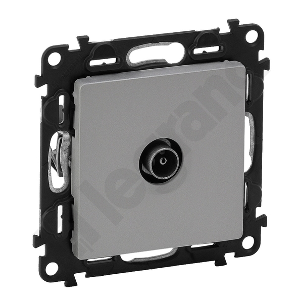 GNIAZDO TV ZAKOŃCZENIOWE ALUMINIUM VALENA LIFE - 753360 - LEGRAND