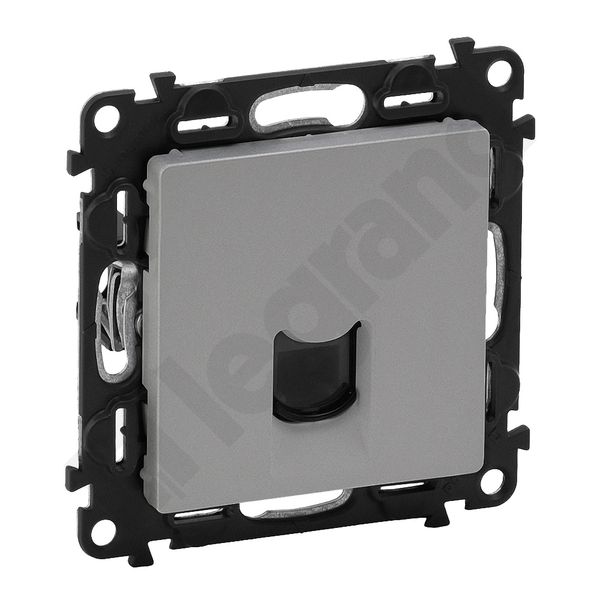 GNIAZDO 1 x RJ 13 ALUMINIUM VALENA LIFE - 753338 - LEGRAND