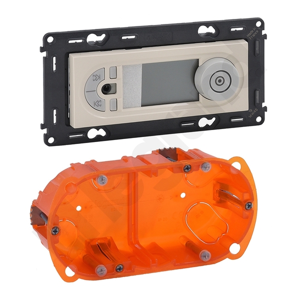 TURNER RDS Z ZASILACZEM KREMOWY VALENA LIFE - 752242 - LEGRAND