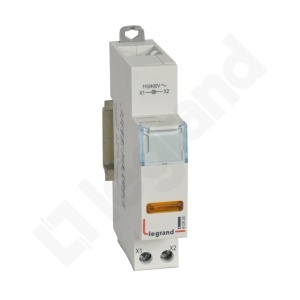 LAMPKA POJ. LED ZÓŁT. 110/400V zamiennik dla 004485 - 412928 - LEGRAND