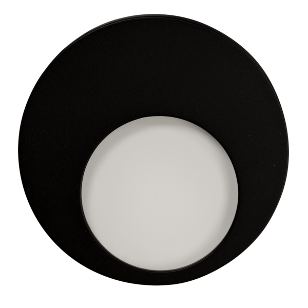 OPRAWKA ŚCIENNA PUNKTOWA N/T LED 14V DC CZARNA BARWA BIAŁA CIEPŁA MUNA 02-111-62 - LED10211162 - ZAMEL