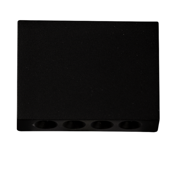 OPRAWKA ŚCIENNA PUNKTOWA N/T LED 14V DC CZARNA BARWA BIAŁA CIEPŁA NAVI 10-111-62 - LED11011162 - ZAMEL