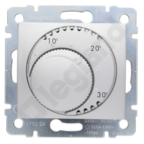 REGULATOR TEMPERATURY STANDARD ALUMINIUM VALENA - 770226 - LEGRAND