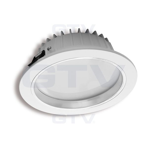 OPRAWA DOWNLIGHT P/T LED 18W 3000K 1350LM KLOSZ MLECZNY EEL=A SOLERO - LD-SOW18W-CB - GTV