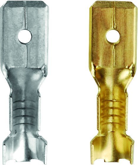 WSUWKA PRZEWODOWA / 100 SZT./ TS 6.3/6 - TS_6,3-6/100 - ERKO