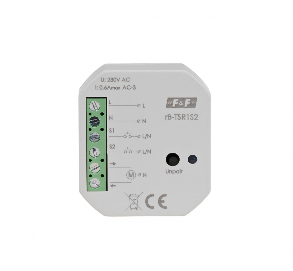 STEROWNIK ROLET PROXI - rB-TSR1S2 - F&F