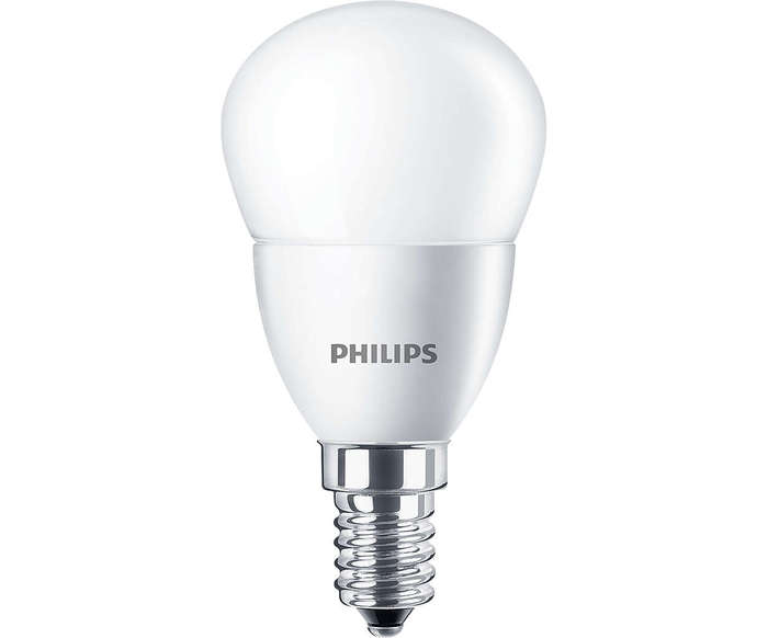 ŹRÓDŁO LED E14 P4 5 5,5W/827 MAT 470LM ODPOWIEDNIK 40W COREPRO LUSTRE ND - 8718696474891 - PHILIPS ŹRÓDŁA
