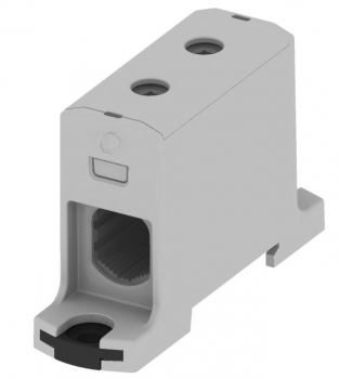 ZŁĄCZKA SZYNOWA GWINTOWA DO ŁĄCZENIA PRZEWODÓW AL/CU 6-95 MM2 T021095 SZARA - 89708002 - SIMET