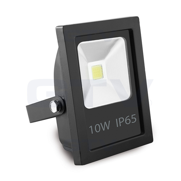 NAŚWIETLACZ LED 10W IP65 6000K 650LM KOLOR CZARNY EEL=A SFC10W. - IN-SFC10W-64 - GTV