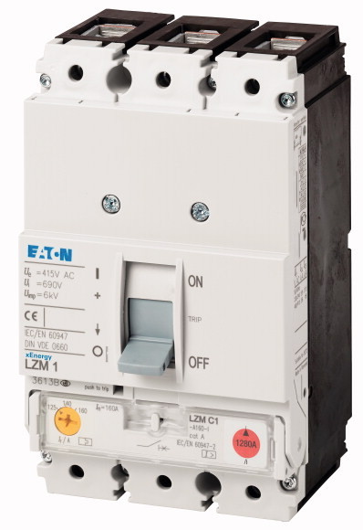 WYŁĄCZNIK MOCY 100A 3 POLOWY 36KA LZMC1 - 111895 - EATON