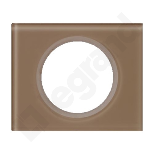RAMKA SZKŁO MOKKA X1 - 069461 - LEGRAND