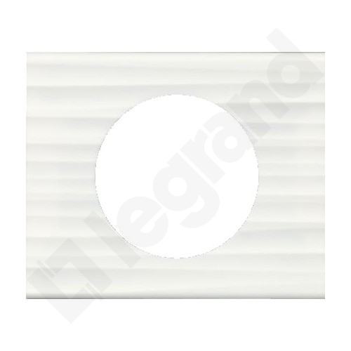 RAMKA POJEDYNCZA CORIAN BIAŁY ŻŁOBIONA CELIANE - 069011 - LEGRAND