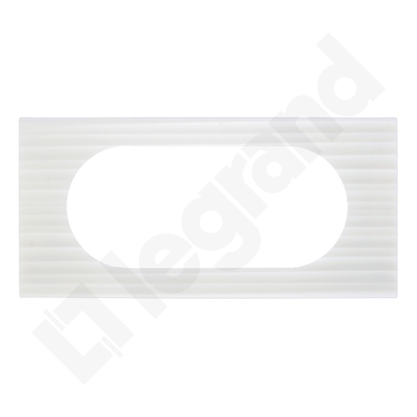 RAMKA 4/5 MODUŁÓW CORIAN BIAŁY ŻŁOBIONY CELIANE - 069015 - LEGRAND