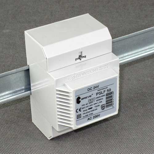 ZASILACZ AC/DC IP30 NA SZYNĘ TH-35 Z ZABEZPIECZENIEM FILTR PSLF 30 230/ 24VDC - 18524-9997 - BREVE