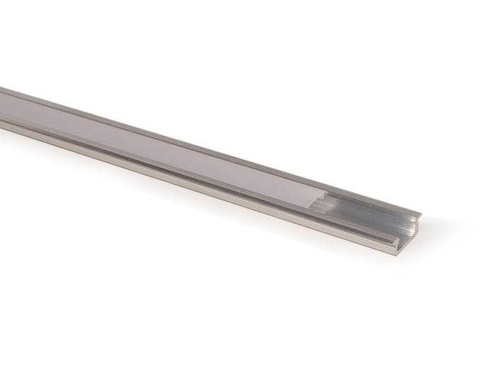 PROFIL ALUMINIOWY NATYNKOWY TO TAŚM LED DŁUGOŚĆ 202CM SZEROKOŚĆ 1,6CM PŁYTKI SUROWE ALUMINIUM PL-NTD-202 - 915504 - POLTRONIC