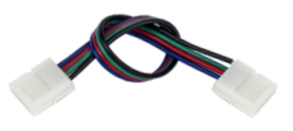 SZYBKOZŁĄCZKA DO TAŚM LED RGB 10MM TAŚMA PRZEWÓD TAŚMA SDLC-10RGBKS-2ZP - 907905 - POLTRONIC